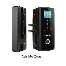 Mua Khóa Thông Minh Cửa Kính Cường Lực Kaimi CK101 - Hàng Chính Hãng
