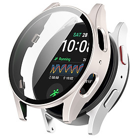 Mua Ốp Case PC Mặt Kính Cường Lực chống va đập cho Samsung Galaxy Watch 7 40mm / 44mm - Hàng Chính Hãng