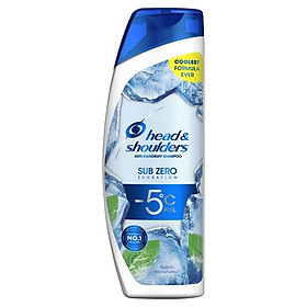 Dầu Gội Head & Shoulders Sub-Zero Băng Lạnh 0 Độ 300ml