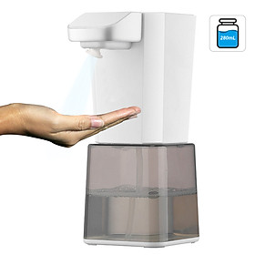 280mL Automatic Soap Dispenser Spray Type Infrared Hand-free Touchless Soap Dispenser Dish Gel Auto Hand Soap Dispenser
