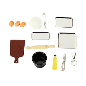 Miniature Food Baking Bread Making Set Style A