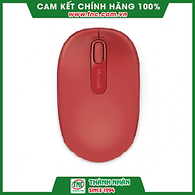 Mua Chuột không dây Microsoft 1850 màu đỏ-  Hàng chính hãng