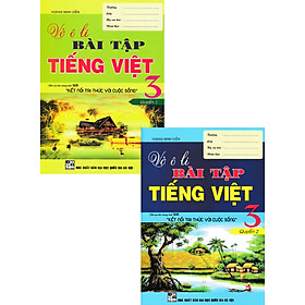 Combo Vở Ô Li Bài Tập Tiếng Việt 3 (Biên Soạn Theo Chương Trình SGK Kết Nối Tri Thức Với Cuộc Sống) (Bộ 2 Cuốn) - HA