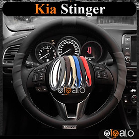 Bọc vô lăng da PU dành cho xe Kia Stinger cao cấp SPAR - OTOALO