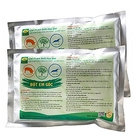 Mua Combo 2 gói Chế phẩm sinh học EM gốc 500g - Chứa hàng tỷ vi sinh vật có lợi - Ủ rác bã hữu cơ làm phân bón - Xử lý mùi hôi