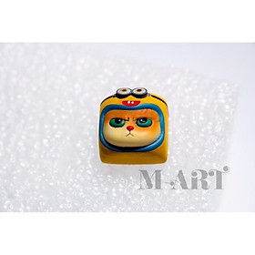 Mua Nút bàn phím cơ mèo dễ thương và chiếc mũ minion - Meowy artisan keycaps