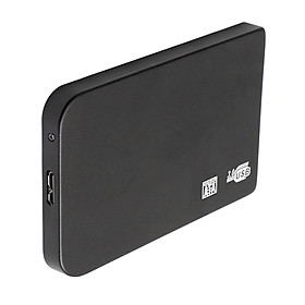 Đen Siêu Mỏng 2.5in USB3.0 Ổ Cứng HDD Dung Lượng Đĩa Cho Máy Tính