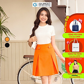 Chân váy nữ LV104 màu cam cháy
