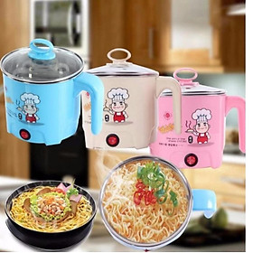 Nồi Lẩu Điện Mini Đa Năng 2 In 1 ( 18 Cm )