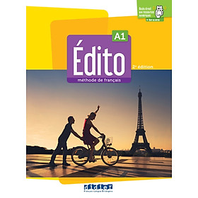 Sách học tiếng Pháp EDITO A1 - EDITION 2022-2024 - LIVRE + DIDIERFLE.APP