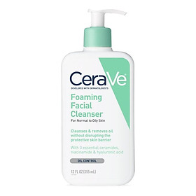 Sữa rửa mặt Cerave Foaming Facial Cleanser cho Da dầu nhập Mỹ