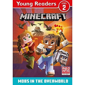 Sách - Minecraft Young Readers: Mobs in the Overworld by Mojang (UK edition, paperback)