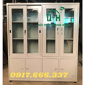 Mua TỦ HỒ SƠ SẮT TĨNH ĐIỆN 2 CÁNH CỬA MỞ 2 CÁNH CỬA LÙA DÀNH CHO VĂN PHÒNG