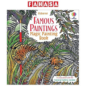 Famous Paintings Magic Painting Book