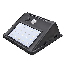 Waterproof LED Solar Light Security Wall Light Yard Lamp for Garden Fence Porch
