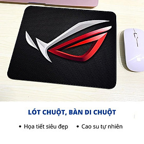 Mua Lót chuột  bàn di chuột máy tính họa tiết siêu đẹp chất liệu cao su tự nhiên siêu mịn kích thước 27x21cm