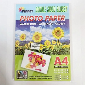 Mua Giấy in ảnh Parrot 230Gsm A4 2 mặt bóng