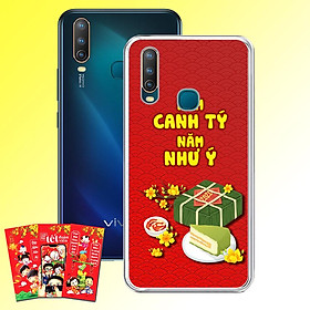 Ốp lưng điện thoại Vivo U10 - 01258 7968 HPNY2020 20 - Tặng bao lì xì Cung Hỷ Phát Tài - Silicon dẻo - Hàng Chính Hãng