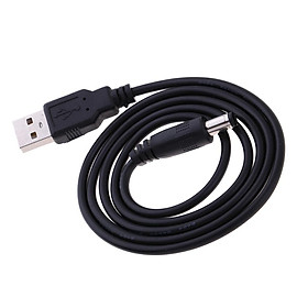 USB 2.0 A Type Male to DC 5.5 x 2.1mm DC 5V Power Plug Connector Cable Cord