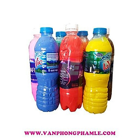 Màu nước chai nước suối 500 ml (Chai)