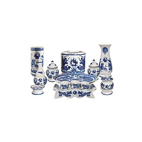 Mua Combo Bộ Thờ cúng thổ công hoặc cúng thần tài Thổ Địa gồm 10 món