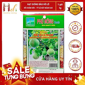 Mua PN - Hạt Giống Bầu Hồ Lô - Trồng Rau Xanh Rau Sạch Organic Bằng Đất Sạch  Mùn Dừa Và Phân Bón Hữu Cơ