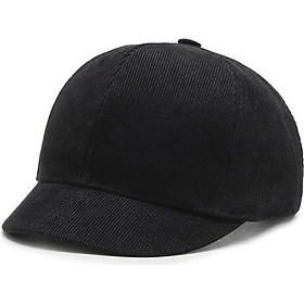 Mũ lưỡi trai vành ngắn đẹp độc lạ - Nón vành ngắn chất liệu vải nhung 