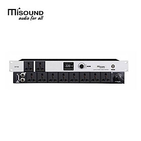 Mua Quản lý nguồn âm thanh - Misound SP108 - Bật tắt tuần tự 8 thiết bị  hiển thị điện áp - Hàng Chính Hãng