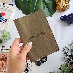 Mua  Phụ kiện du lịch  Ví đựng hộ chiếu đa năng chất liệu giấy giả da