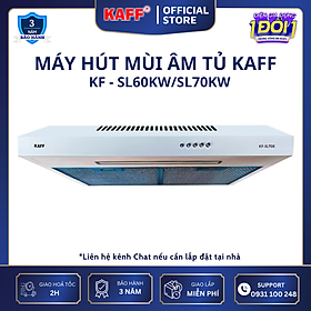 Mua Máy hút mùi âm tủ màu trắng 600mm KAFF KF-SL60KW - Hàng Chính Hãng