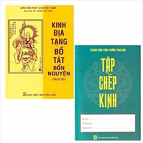 Hình ảnh Combo - Kinh Địa Tạng và Vở chép Kinh Địa Tạng
