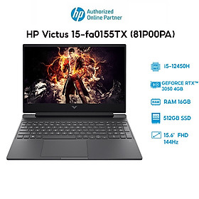 Mua Laptop HP Victus 15-fa0155TX 81P00PA i5-12450H|16GB|512GB|RTX 3050 4GB|15.6  144Hz Hàng chính hãng