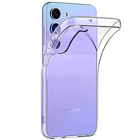 Ốp lưng dẻo silicon cho Samsung Galaxy A05, A05s, A15, A25 hiệu Ultra Thin (siêu mỏng 0.6mm, chống trầy, chống bụi) - Hàng nhập khẩu