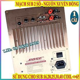 Mua MẠCH KÉO LOA SIÊU TRẦM BOS NGUỒN XUYẾN ĐỒNG - MẠCH SUB ĐIỆN - GIÁ 1 CHIẾC