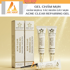 Kem Mụn PEONY WHITE 20ml - Hết Mụn - Đẩy Lùi Các Yếu Tố Gây MỤN - Giảm Thâm Sau MỤN