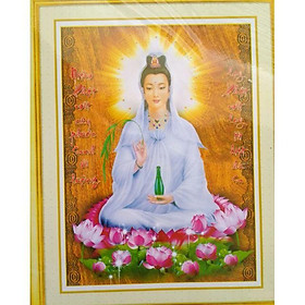 Mua Tranh thêu 3d quan âm x8097