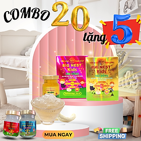 Combo 20 tặng 5 siêu ưu đãi Yến Nhi Đồng Cho Trẻ B.iếng Ăn Vị Cam