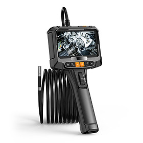 Thiết bị camera soi khe hẹp cao cấp Terino HDS10 (Dây 2 mét, xoay 360 độ, màn hình 5.0 inch IPS, đường kính đầu dò 6.2mm, Camera nội soi công nghiệp) - Hàng chính hãng