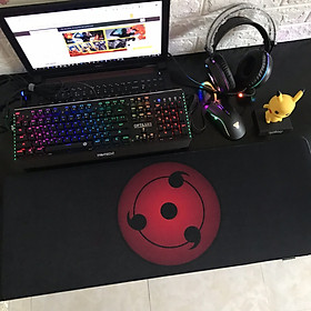 Miếng Lót Chuột, Bàn Di Chuột, mouse pad anime Naruto cỡ lớn (80x30x0.3)