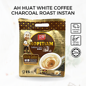 Cà phê trắng than hoạt tính Kopitiam Malaysia Ah Huat White Coffee