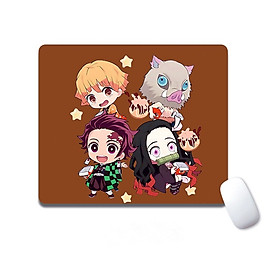 Miếng Lót Chuột Mouse Pad Kích Thước 26x21cm Dùng Trong Văn Phòng Học Tập Mẫu Hoạt Hình Anime Chibi