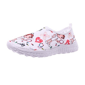 Nurse Doctor Print Women Sneakers Cosplay Shoes Slip On