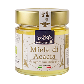 Mật Ong Hoa Keo Acacia Hữu Cơ Sottolestelle Organic Acacia Honey 280g