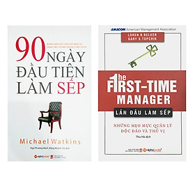 Combo Lần Đầu Làm Sếp + 90 Ngày Đầu Tiên Làm Sếp