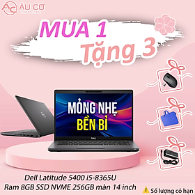 Mua Dell Latitude 5400  Core i5 8365U  RAM8GB  SSD 256GB Nvme - Hàng Chính Hãng