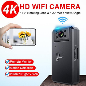 MD90 MINI CAMCORDER 1080p Camera Vision Night Sport Outdoor Voice Video Recorder Hành động HD WiFi Cam Recorder Màu sắc: MD90 với WiFi