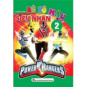 Sách Bé Tô Màu Siêu Nhân 2