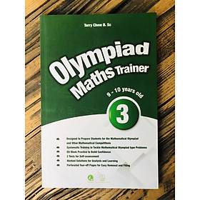 Nơi bán Sách: Olympiad Maths Trainer 3 - dành cho trẻ từ 9 - 10 tuổi - Giá Từ -1đ