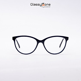 Gọng kính cận, Mắt kính giả cận kim loại Form Oval thời trang Nam Nữ Avery Faye - GlassyZone
