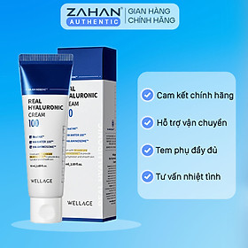 Hình ảnh Kem dưỡng ẩm Wellage Real Hyealuronic Cream 50ml